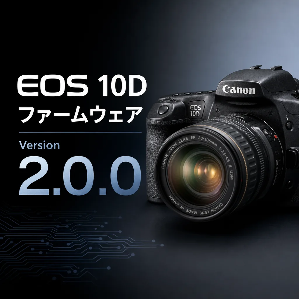 EOS 10D ファームウェア Version 2.0.0