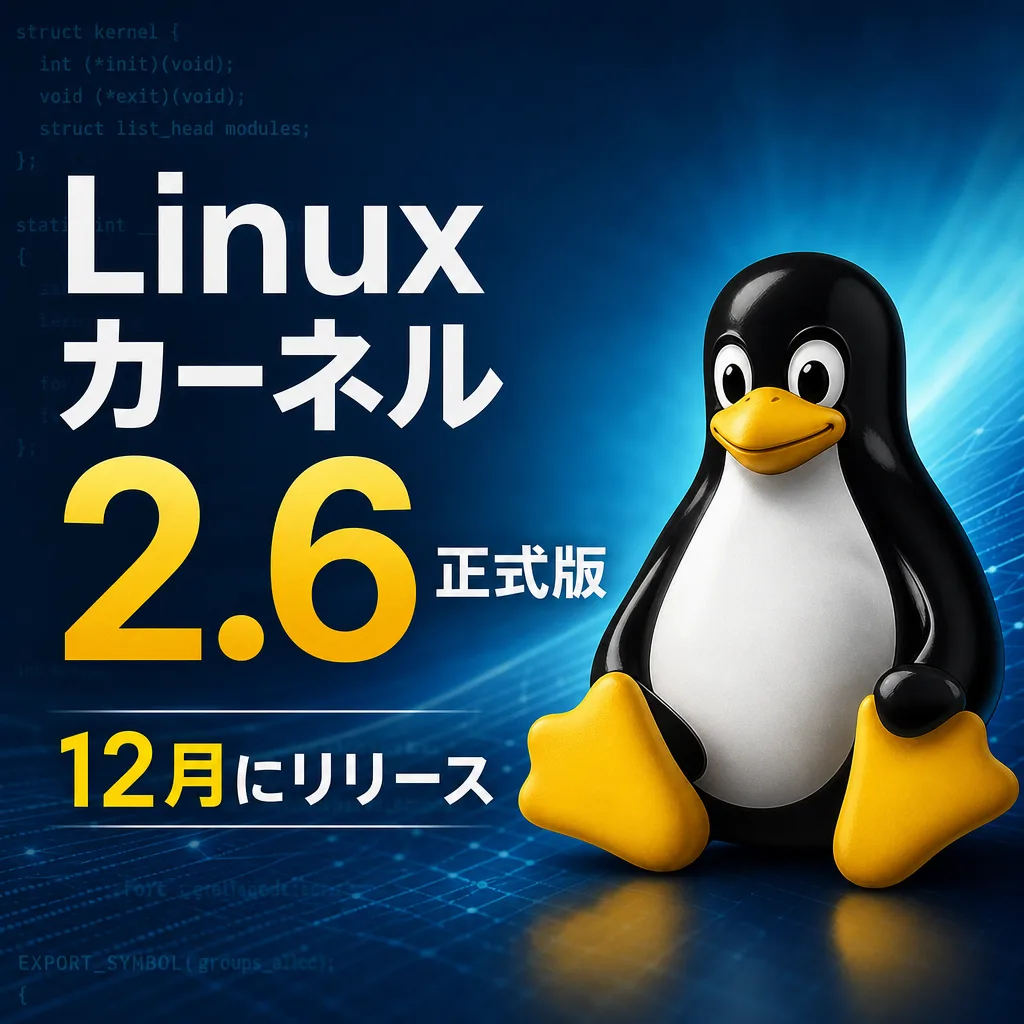 Linuxカーネル2.6正式版、12月にリリース