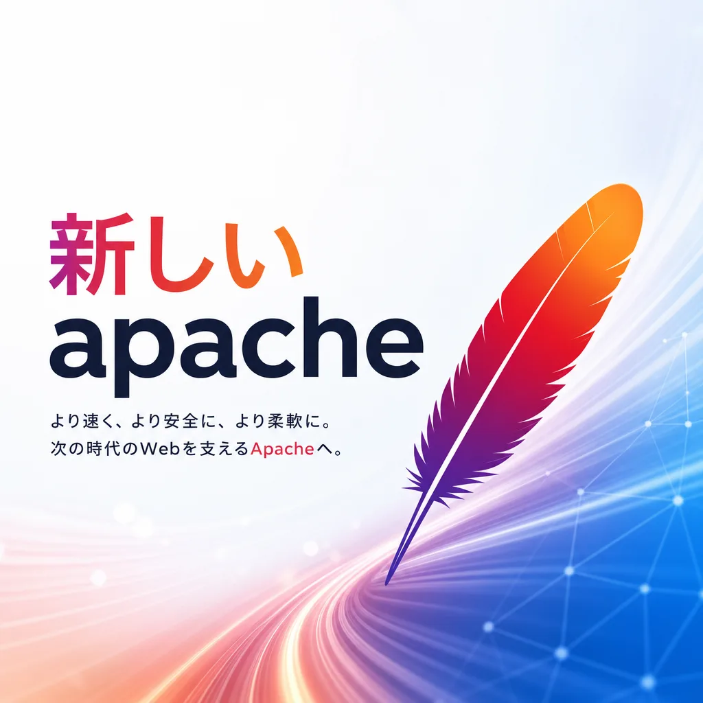 新しいapache