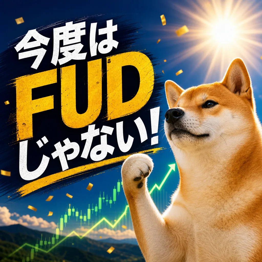 今度はFUDじゃない！