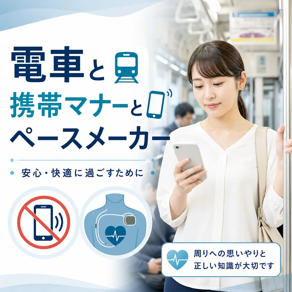 電車と携帯マナーとペースメーカー