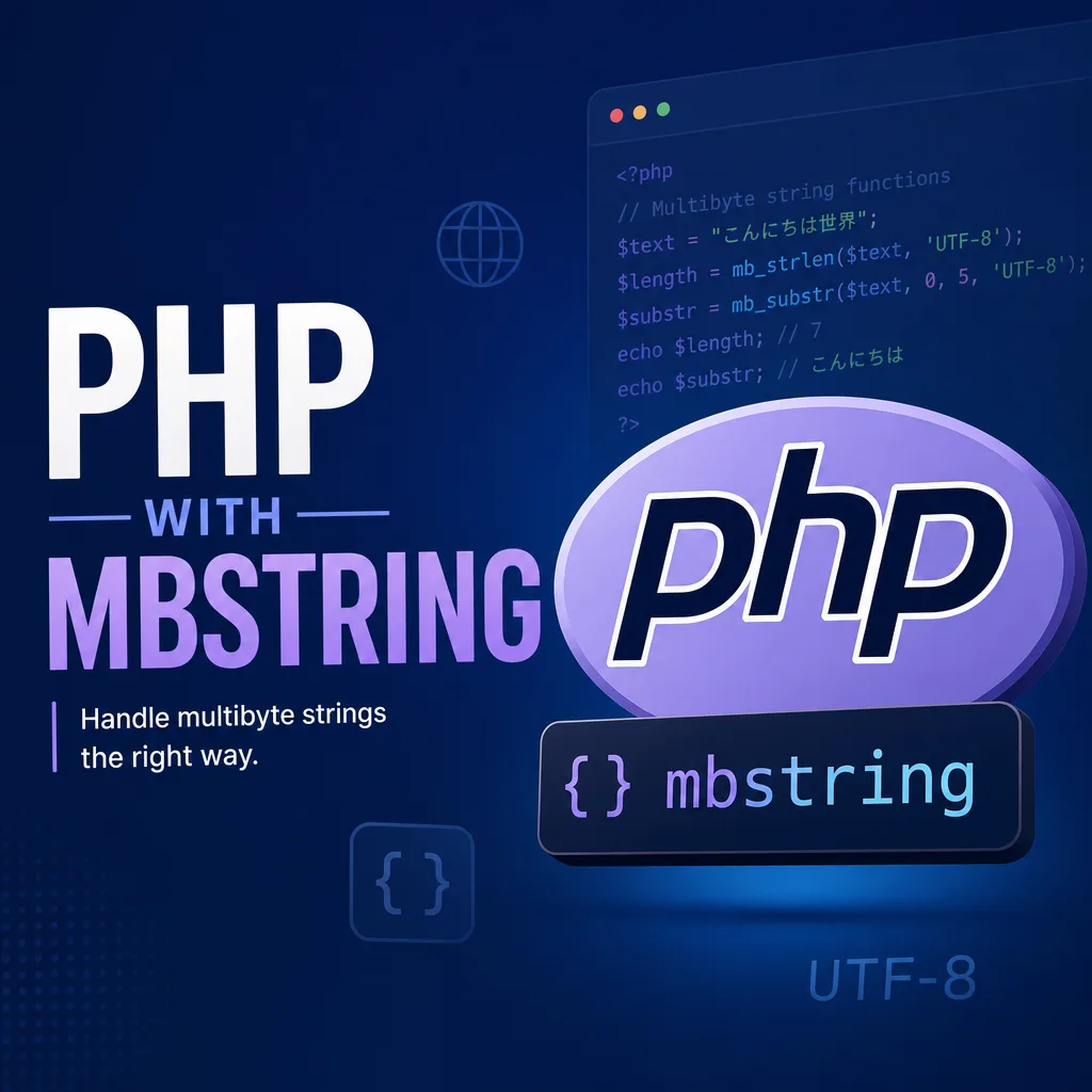 php with mbstring