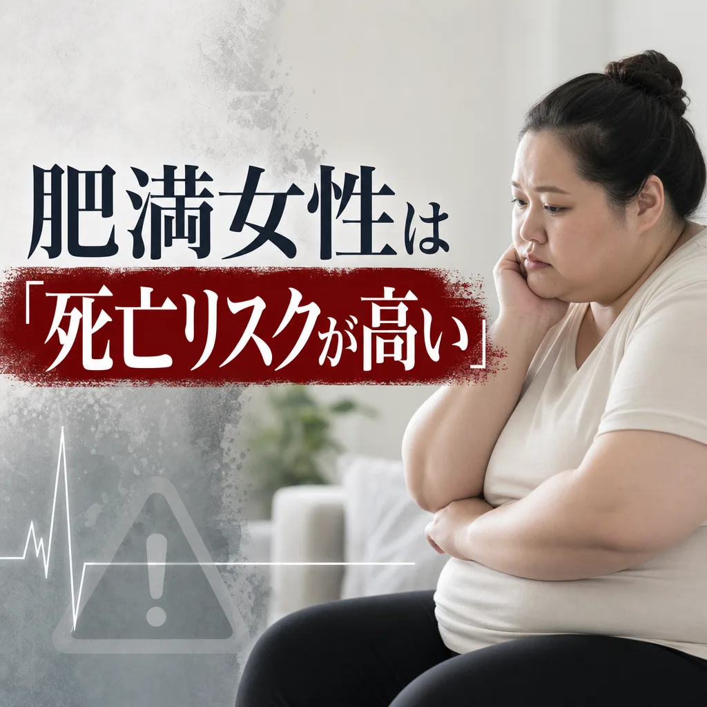 肥満女性は「死亡リスクが高い」