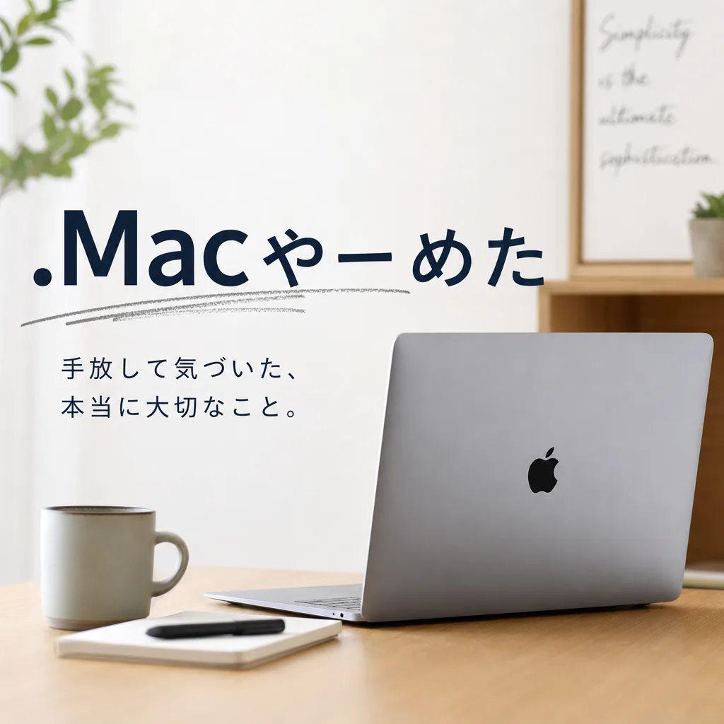 .Macやーめた