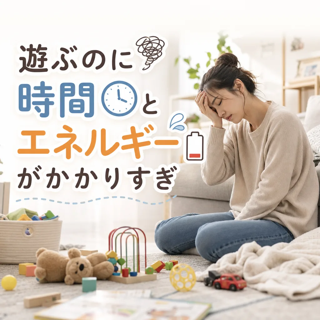 遊ぶのに時間とエネルギーがかかりすぎ