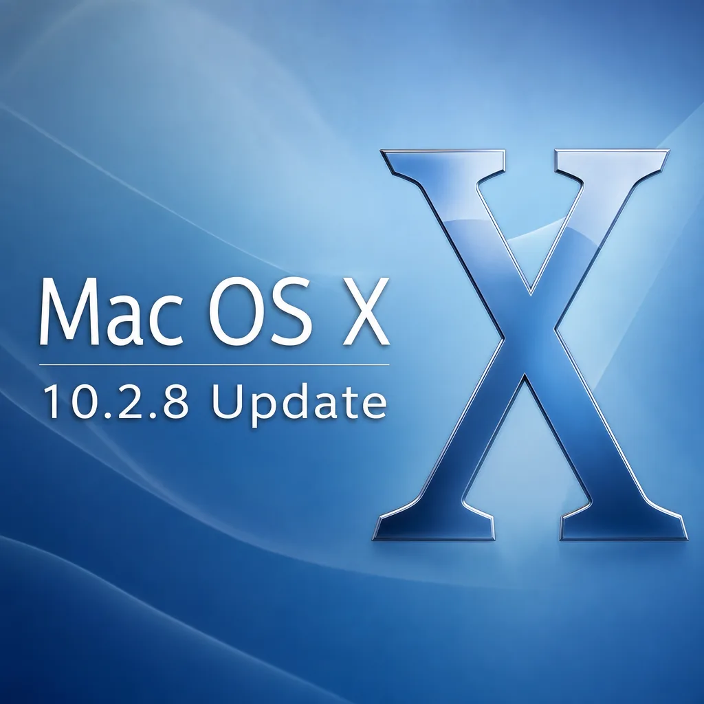 Mac OS X 10.2.8 Update
