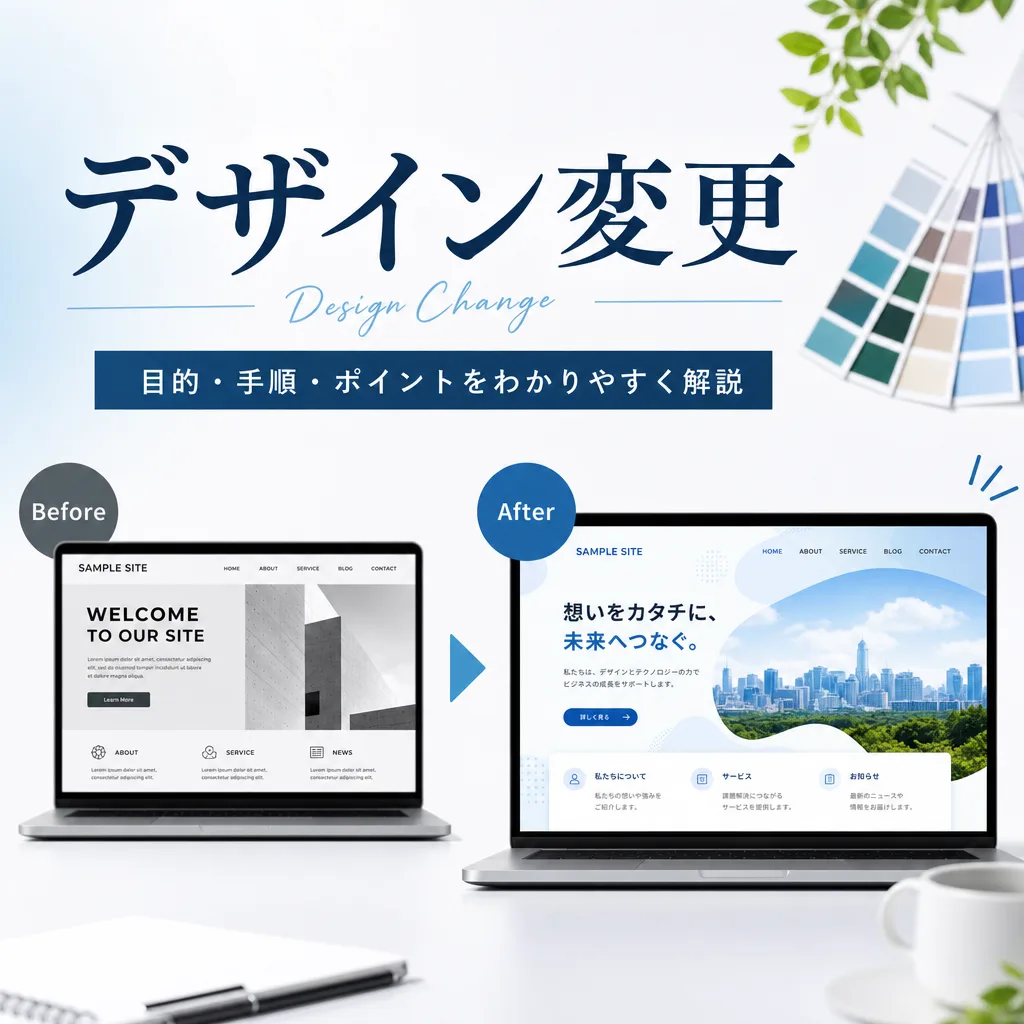 デザイン変更