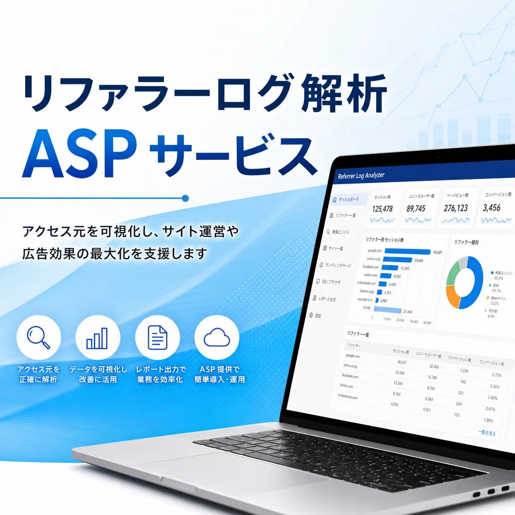 リファラーログ解析 ASP サービス