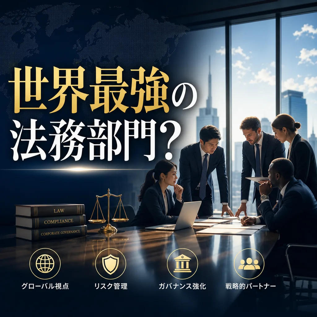 世界最強の法務部門？
