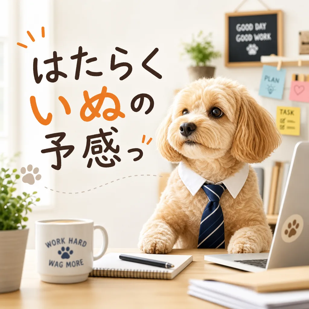 はたらくいぬの予感っ