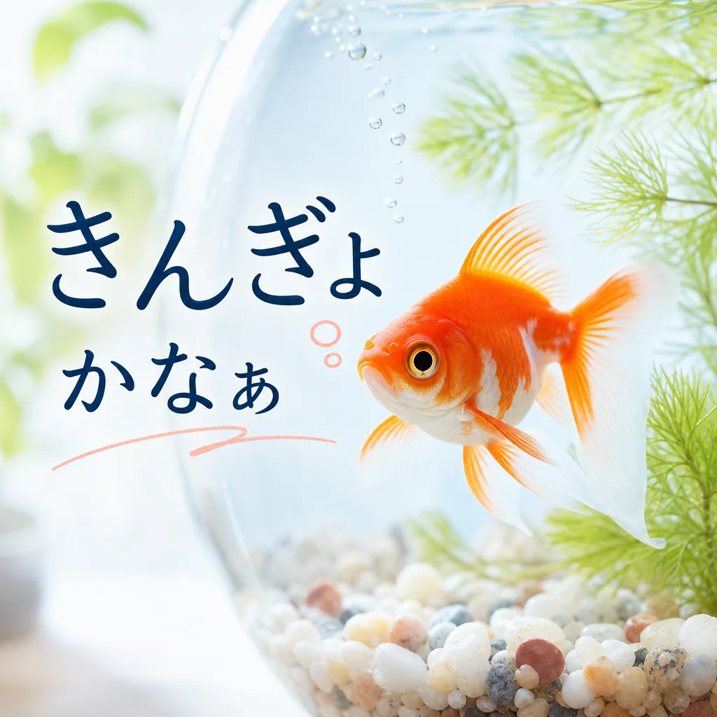きんぎょかなぁ