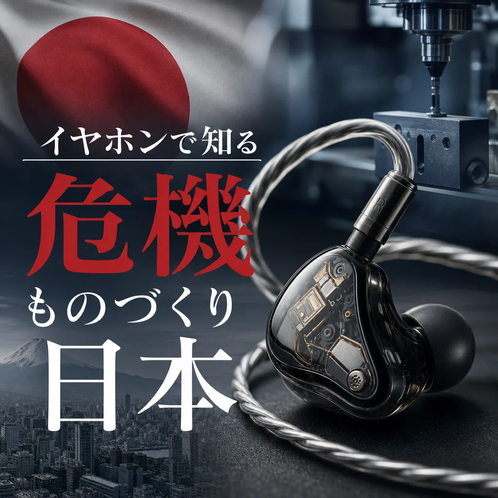 イヤホンで知る危機ものづくり日本