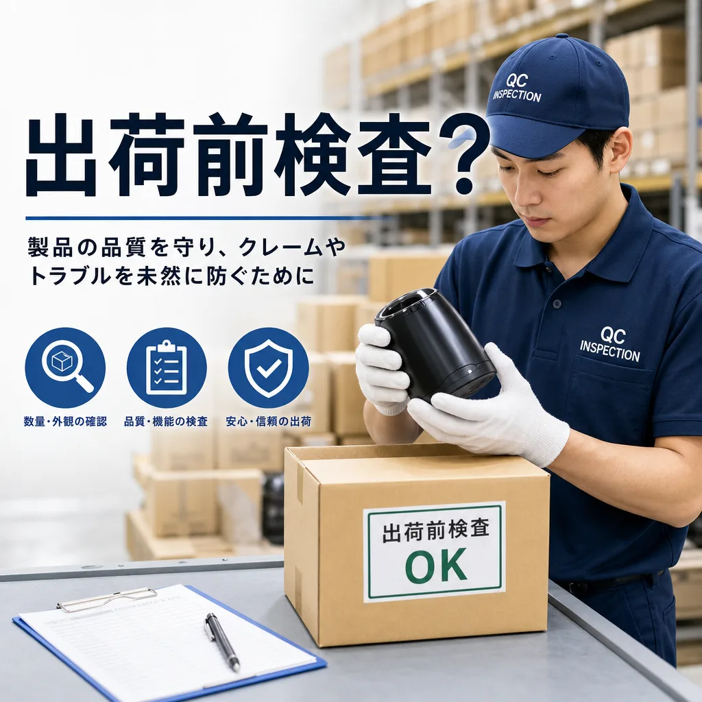 出荷前検査?
