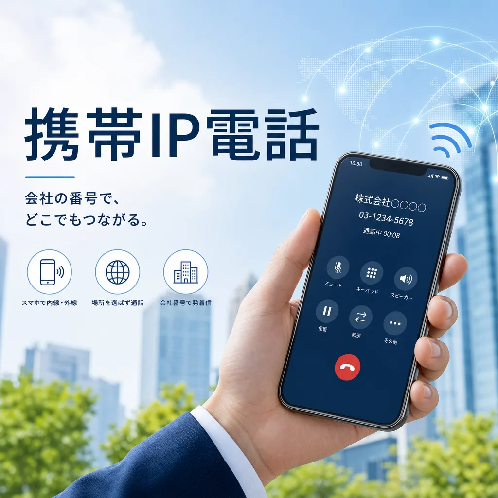 携帯IP電話