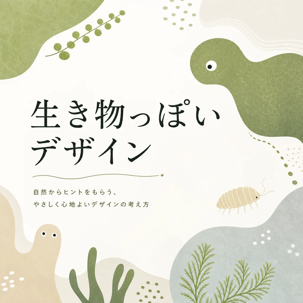生き物っぽいデザイン