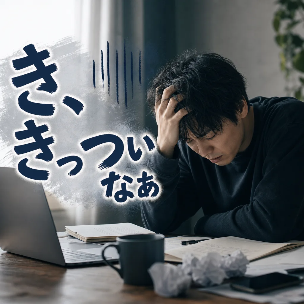 き、きっついなぁ