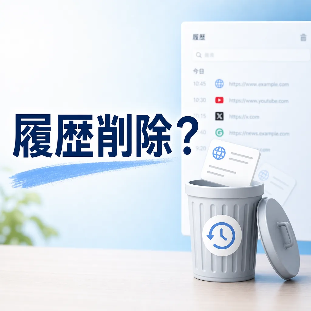 履歴削除？
