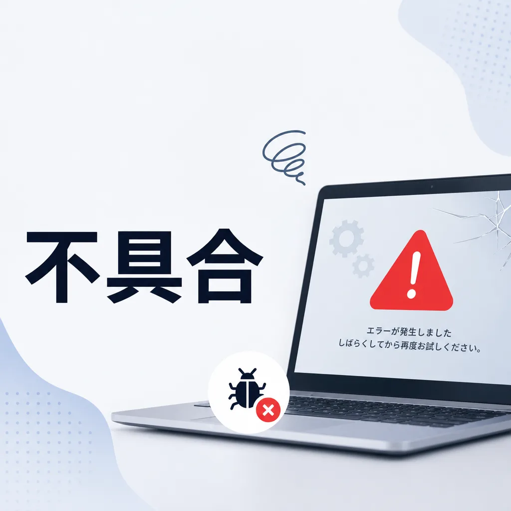 不具合