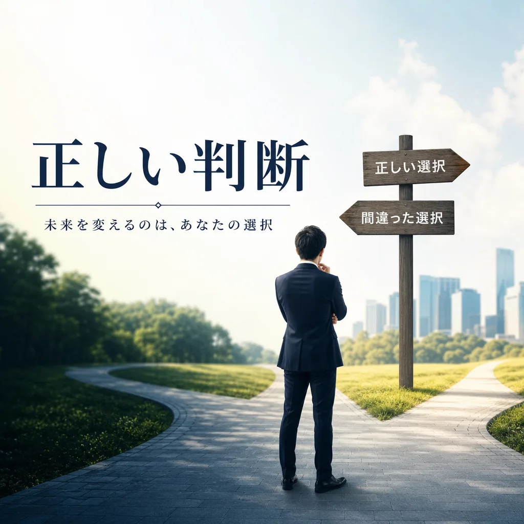 正しい判断