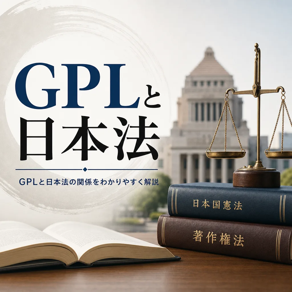 GPLと日本法