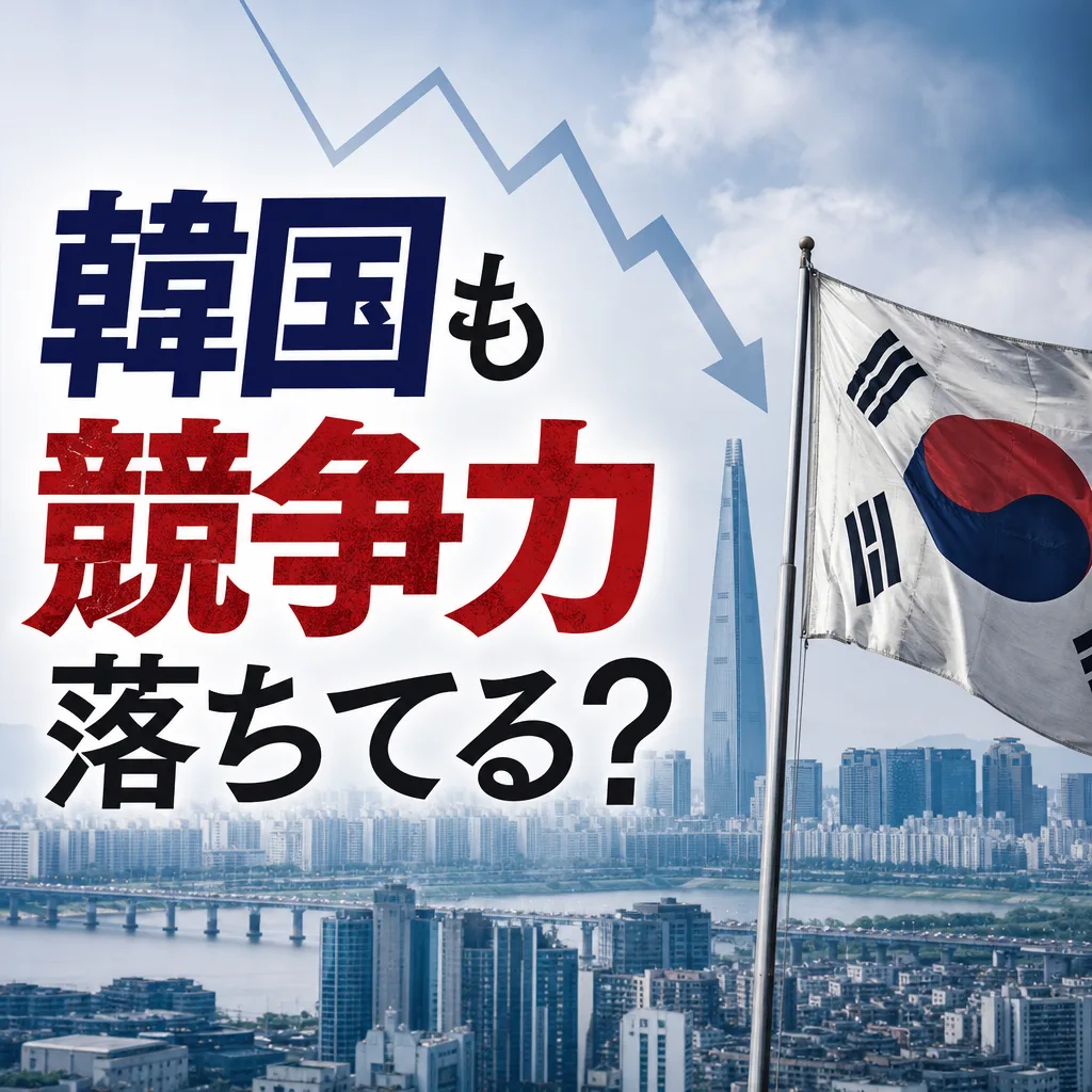 韓国も競争力落ちてる？