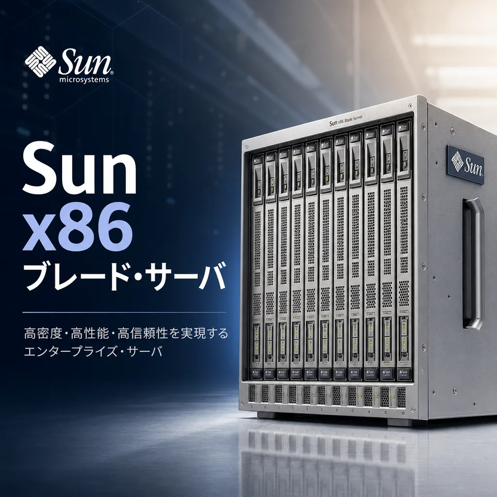 Sun印x86ブレード・サーバ