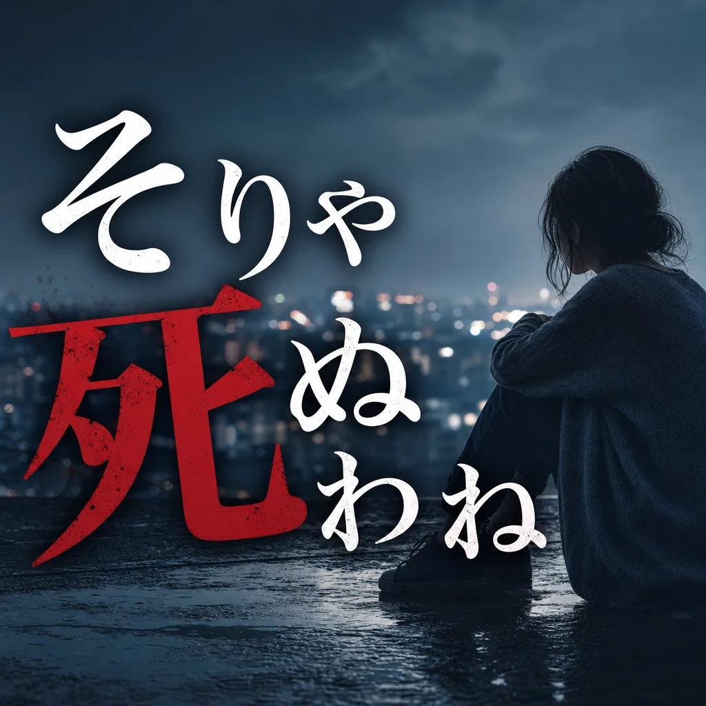 そりゃ死ぬわね