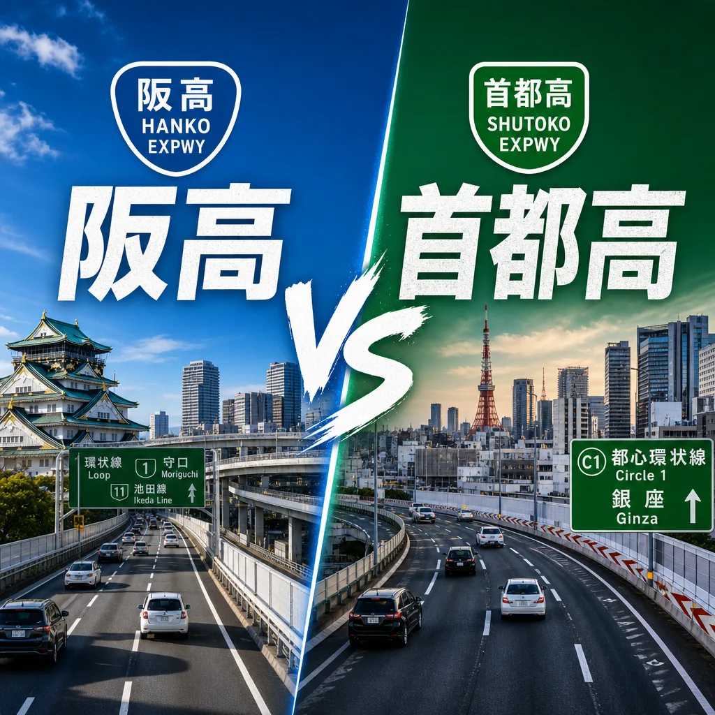 阪高 vs 首都高