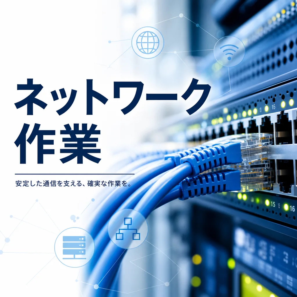 ネットワーク作業