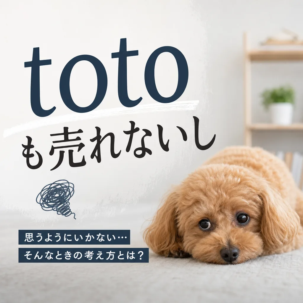 totoも売れないし