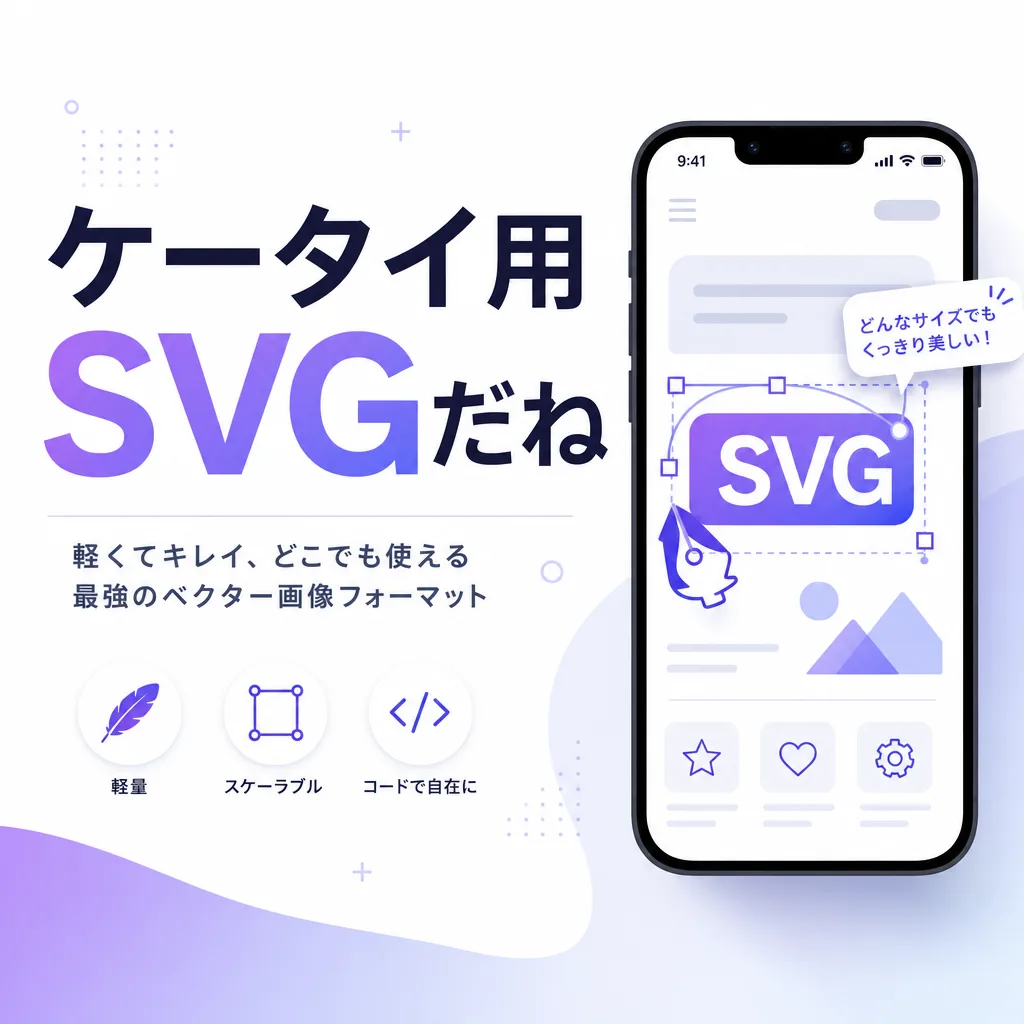 ケータイ用SVGだね