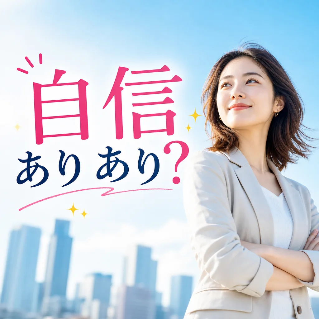 自信ありあり？