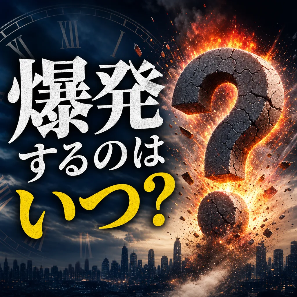 爆発するのはいつ？