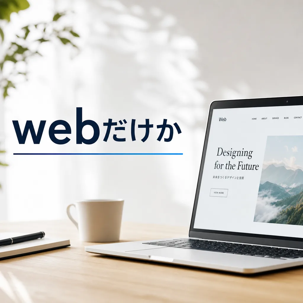 webだけか
