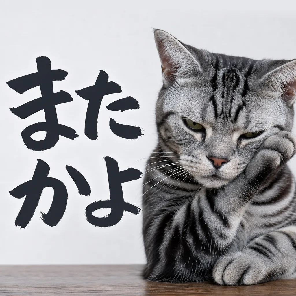 またかよ