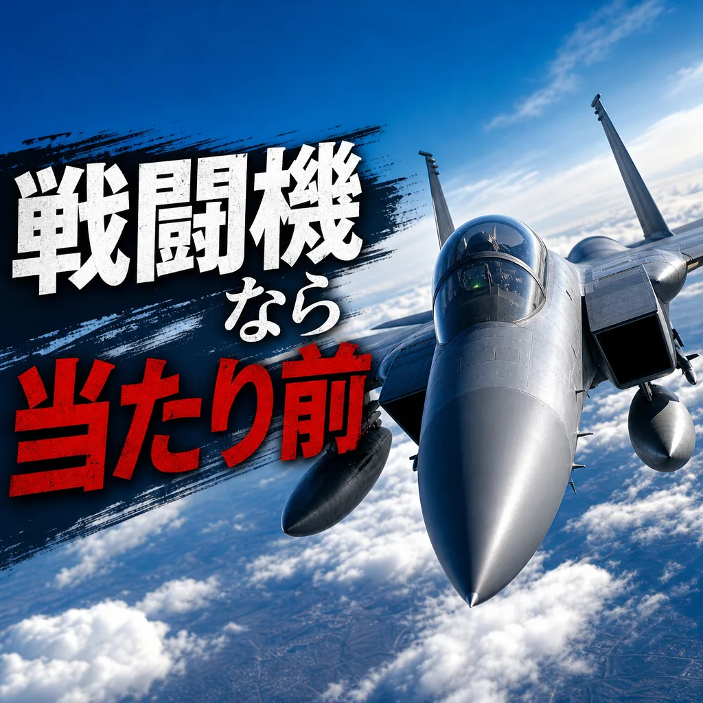 戦闘機なら当たり前
