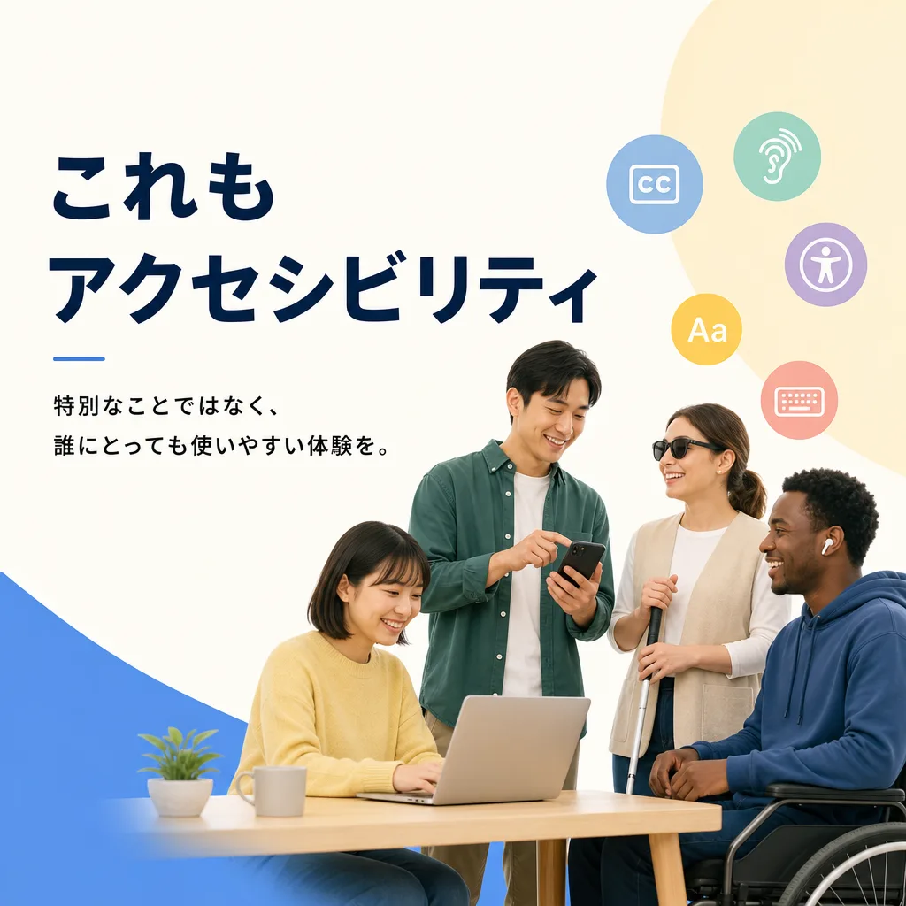 これもアクセシビリティ