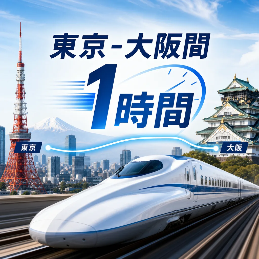 東京-大阪間１時間