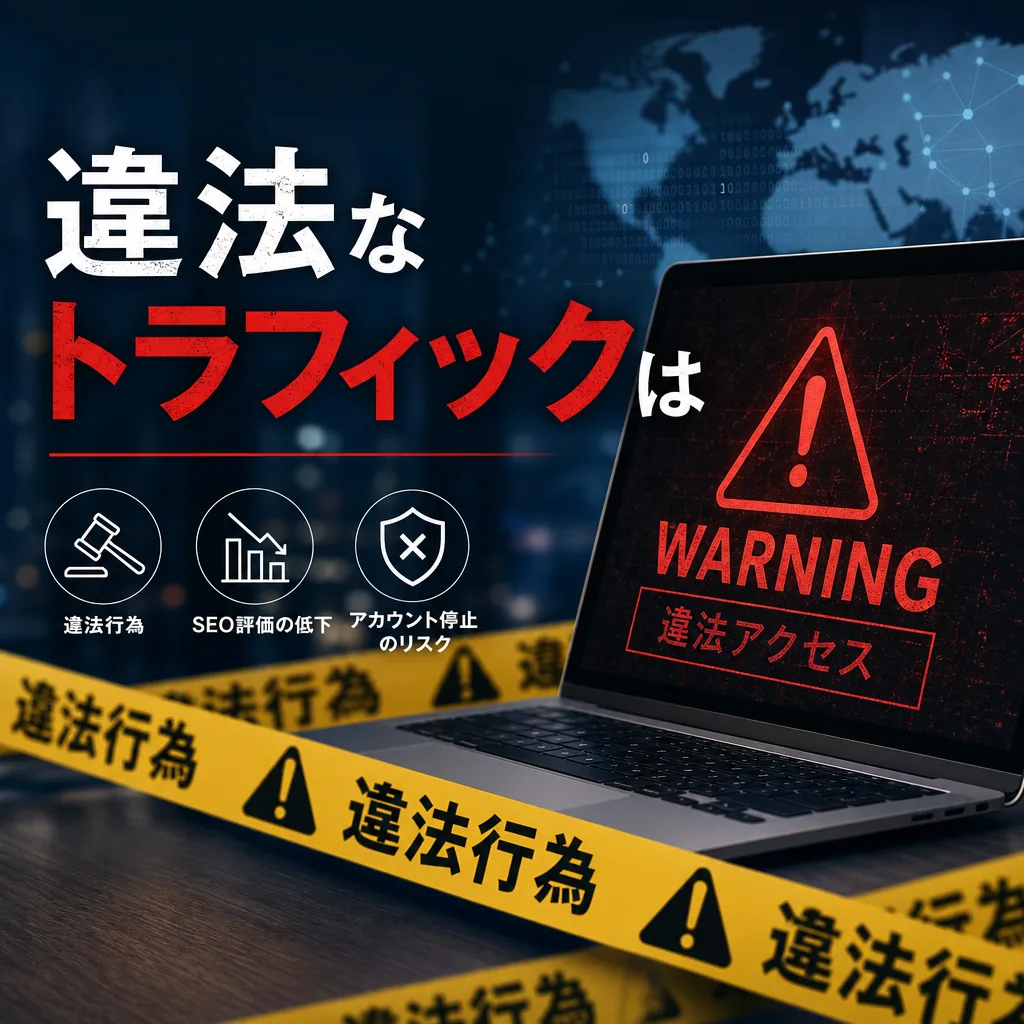 違法なトラフィックは