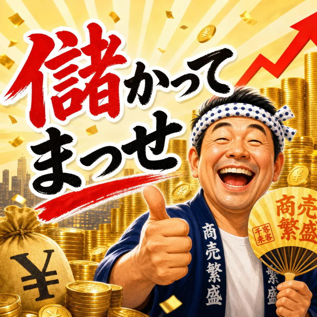 儲かってまっせ