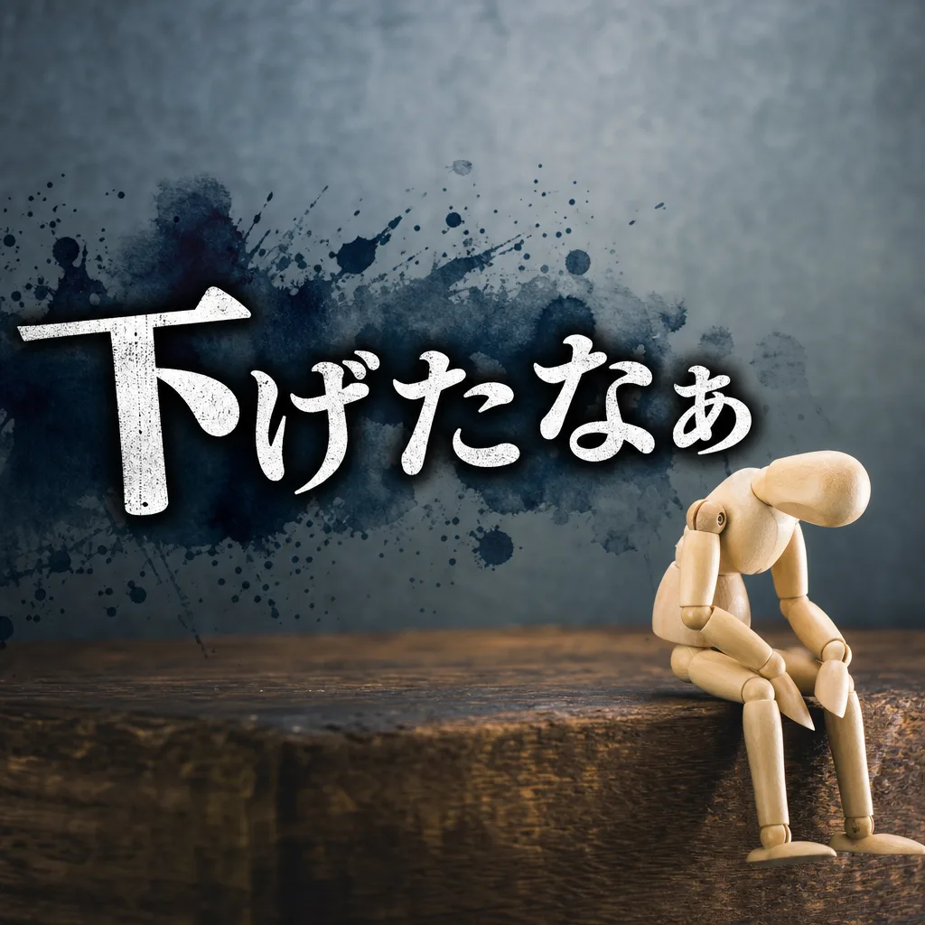 下げたなぁ