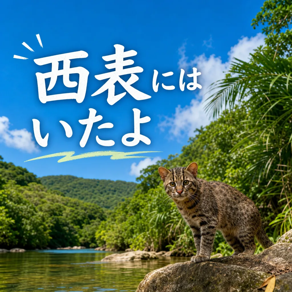 西表にはいたよ