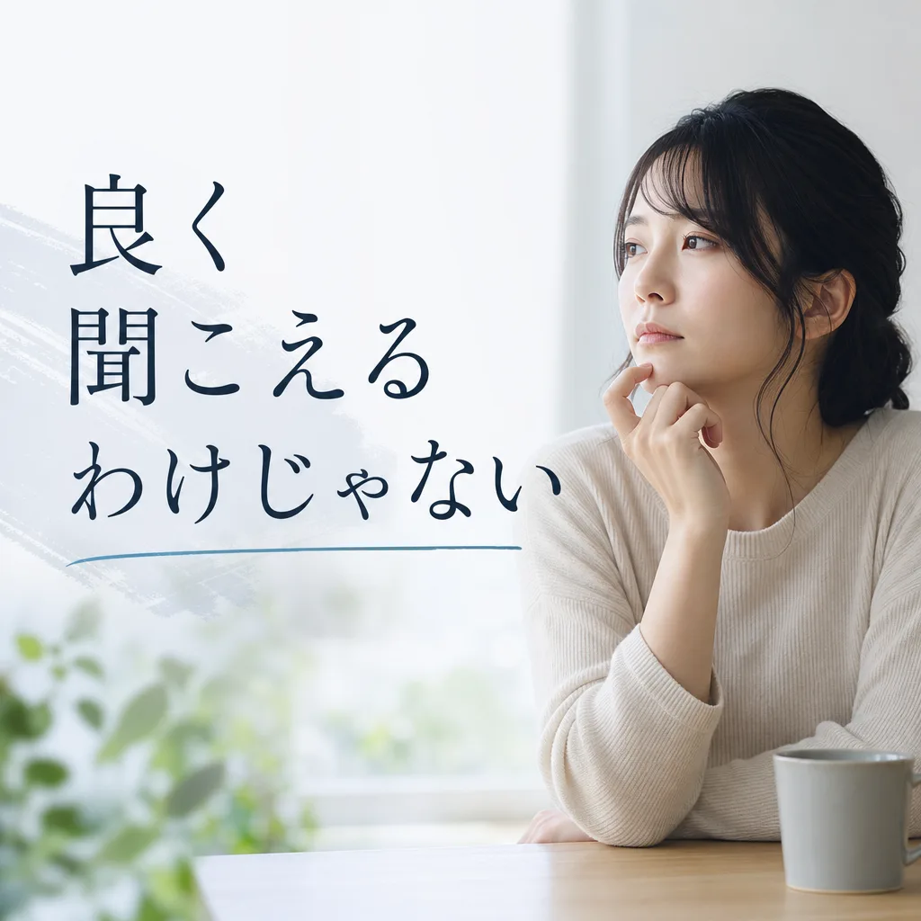 良く聞こえるわけじゃない