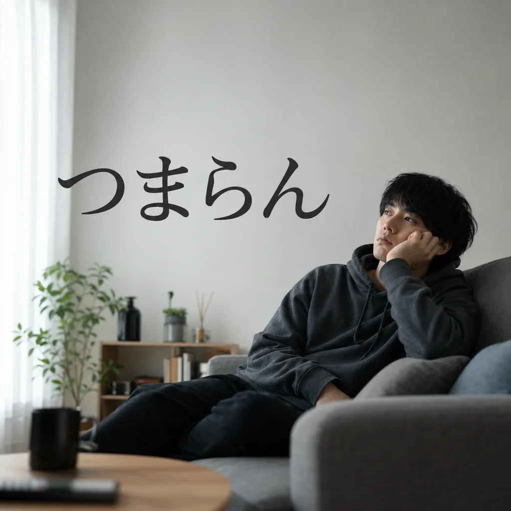 つまらん