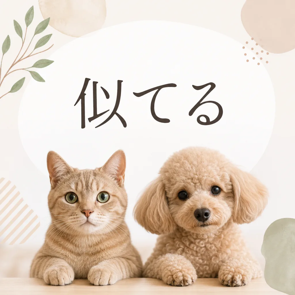似てる