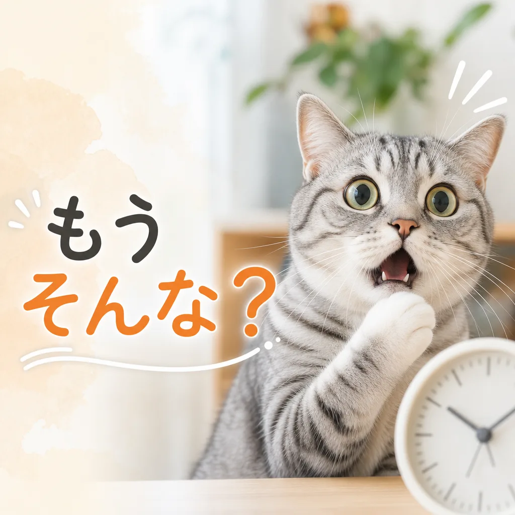 もうそんな？