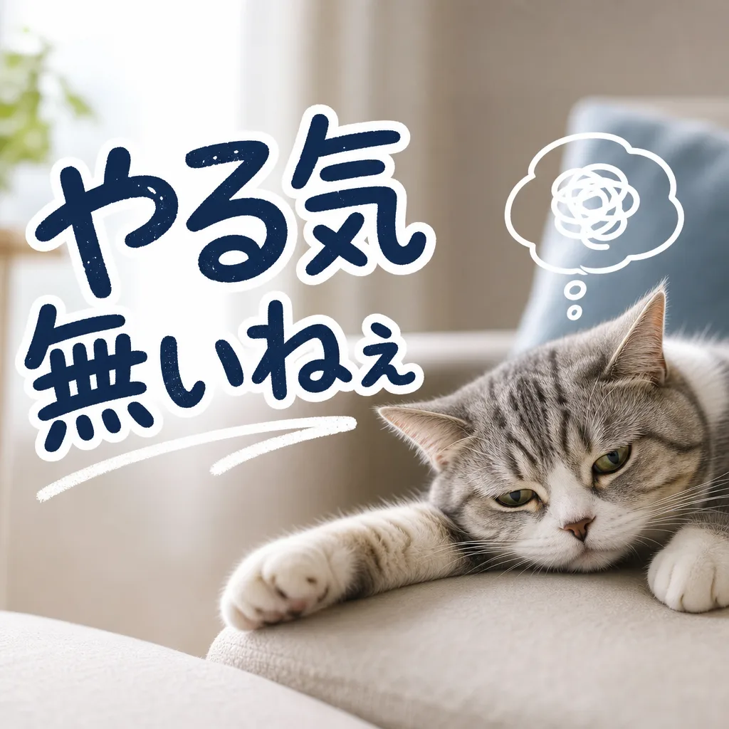 やる気無いねぇ
