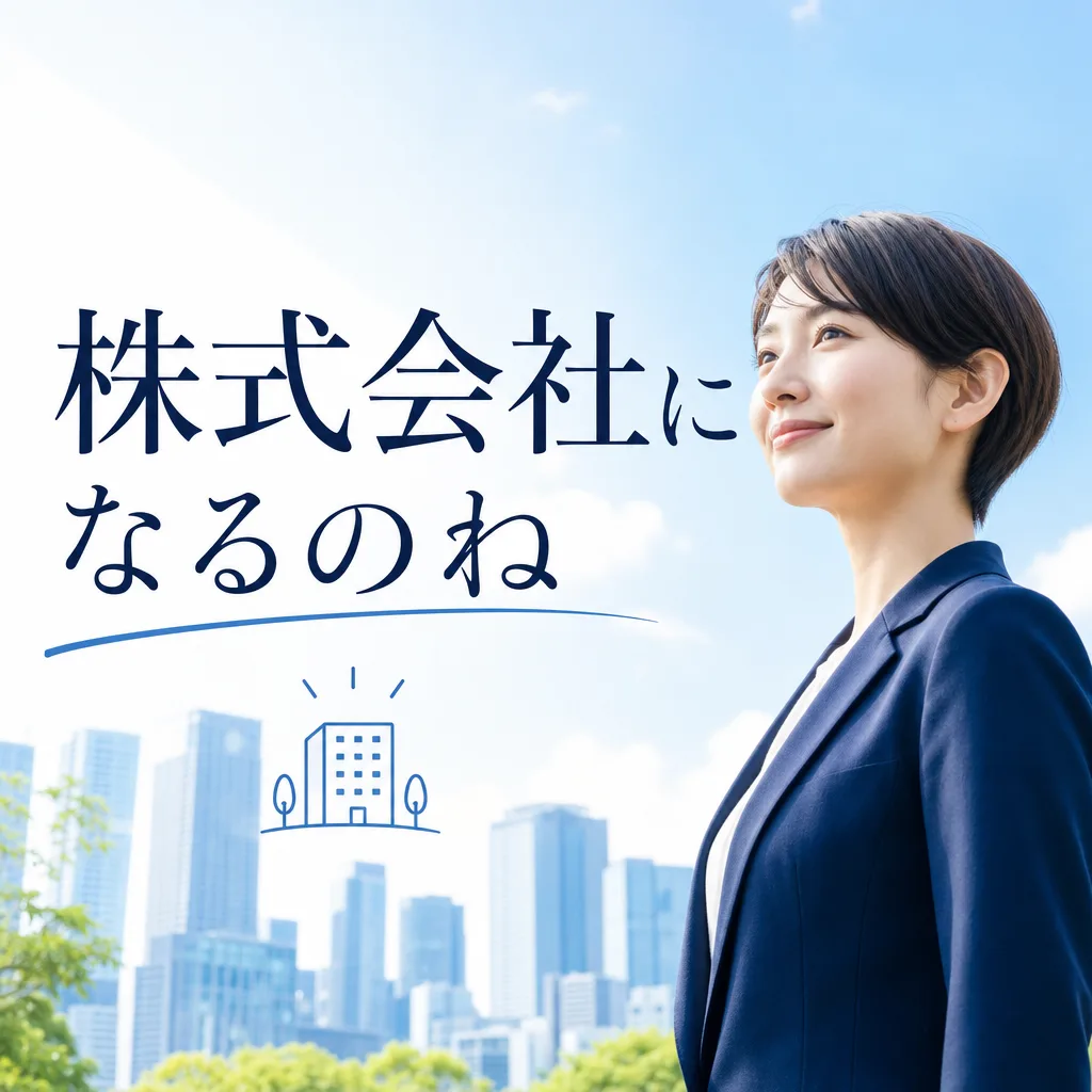 株式会社になるのね