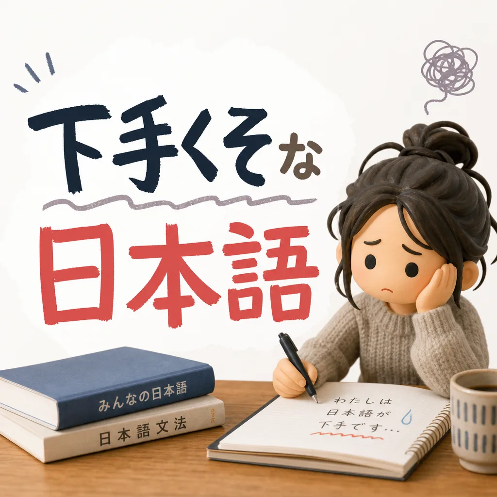 下手くそな日本語