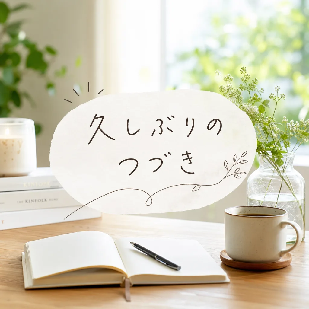 久しぶりのつづき